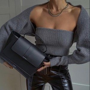 $CYBER DEAL$ Zara 2 piece knit arm warmer sweater set NWT